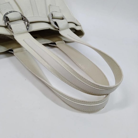 Bvlgari Hand Bag White Leather 1263677 - Picture 4 of 9